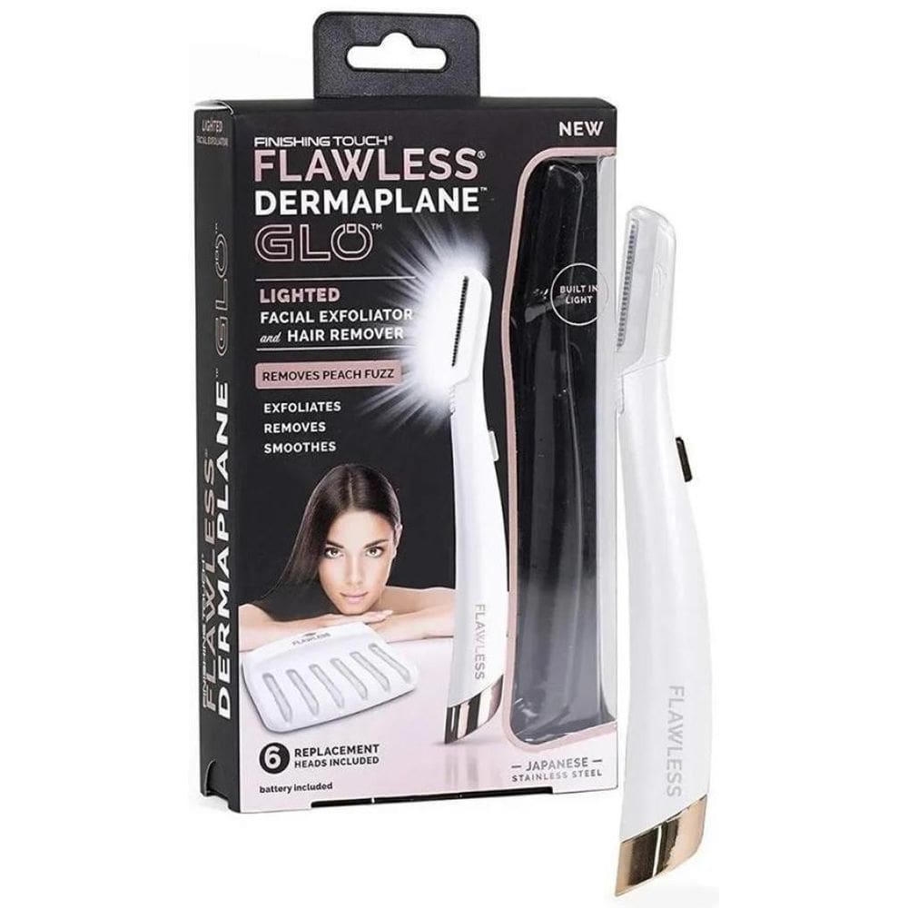 Esfoliador E Removedor De Pelos Faciais Dermaplane Glo