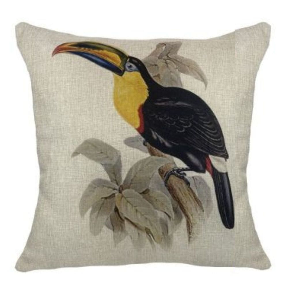 Almofada Passaro Tucano 420-01 52x52cm Decortextil