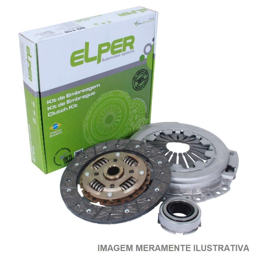 Kit Embreagem Audi A3 1.4L 16V Tsi 13/... - Elper 80 425