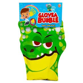 Brinquedo Lança Bolhas De Sabão Com As Mãos - Jacaré