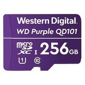 Cartão Micro Sd 256Gb Wd Purple Western Digital Intelbras