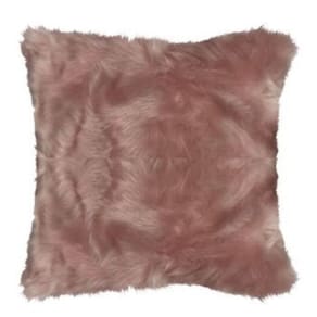 Almofada Pelo Sintético Rosa 60x60cm 081-05 Decortextil