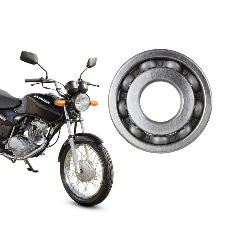 Rolamento Vira Cg Cargo Titan Fan Xlr 125 2000 A 2008 01 Pç