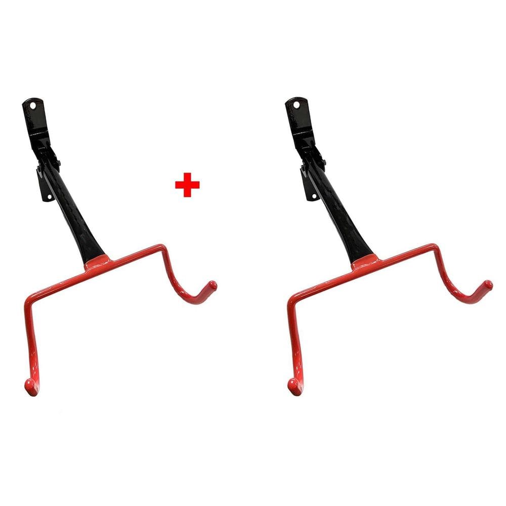 Kit 2 Suporte Bicicleta Bike Parede Horizontal Porta Bike