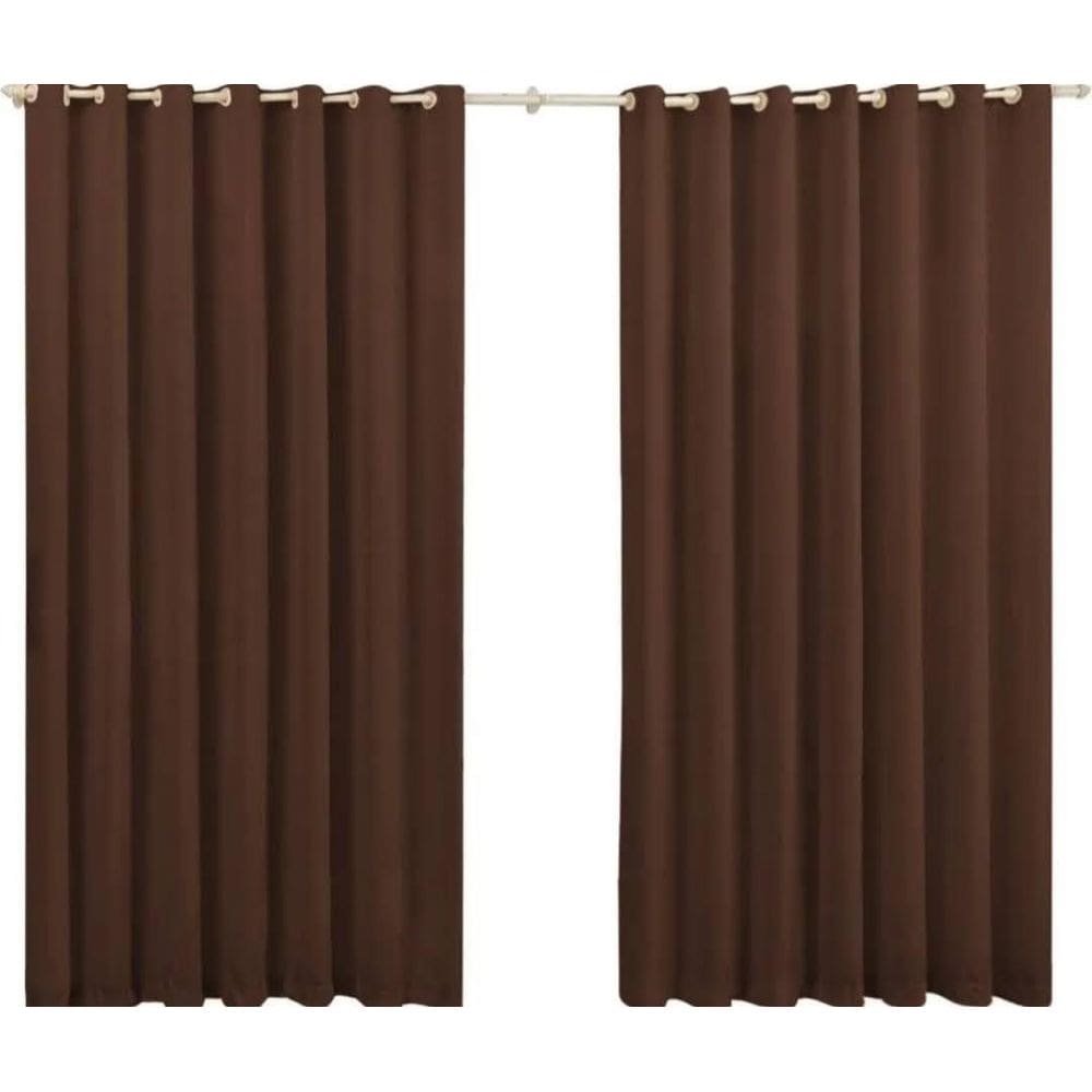 Cortina 2,00X1,40 Oxford Quarto Sala Cozinha Marrom