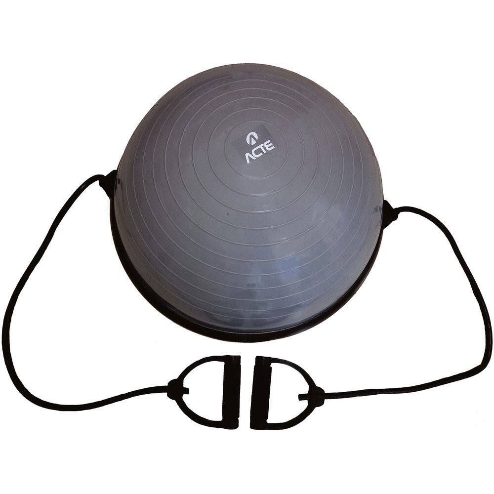 Bosu Ball Acte Sports PVC Grafite 33x40x93cm