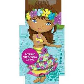 Livro Desenhe Sua Boneca Tahitiana