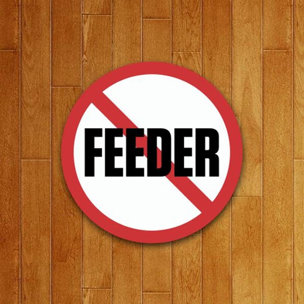 Placa Decorativa - Proibido Feeder