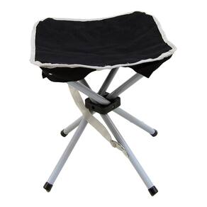 Banqueta Stool NTK para camping e pesca, preta