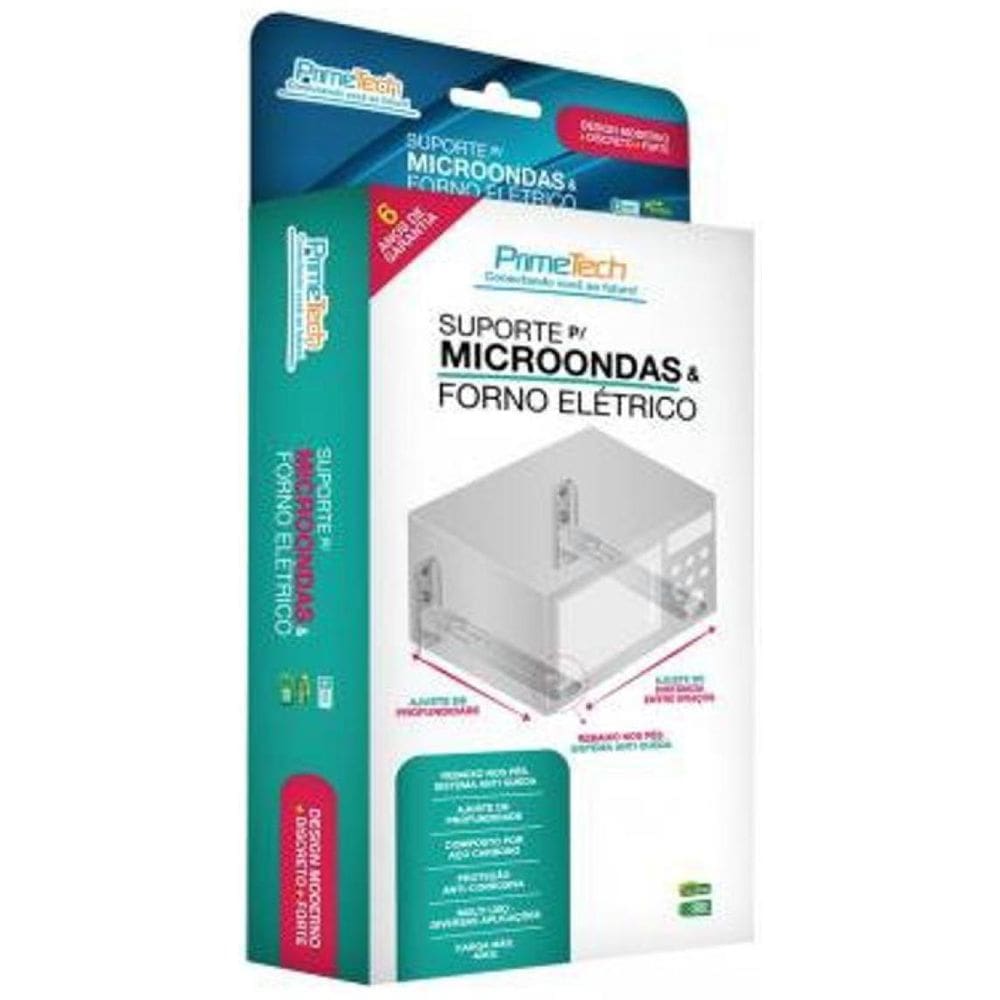 Suporte Microondas Branco Primetech