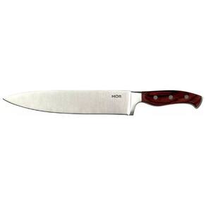 Faca Em Aço Inox E Cabo Madeira Robusto 8 Steel Mor