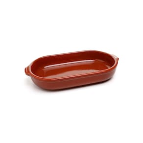 Assadeira Barro Vidrada Motta 28x14,5x6cm