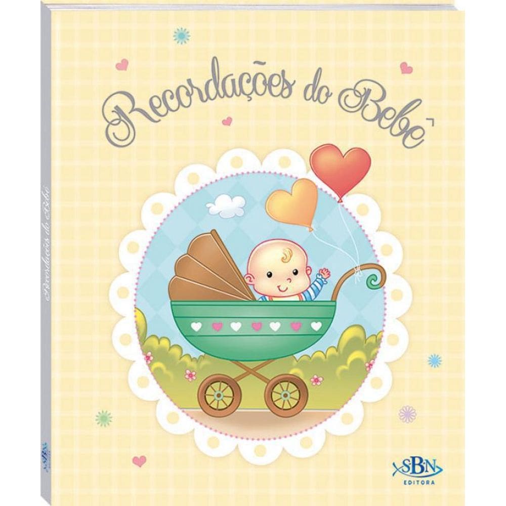 Livro Recordacoes Do Bebe
