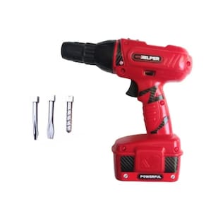 Kit Furadeira Parafusadeira Elétrica Infantil Ferramentas