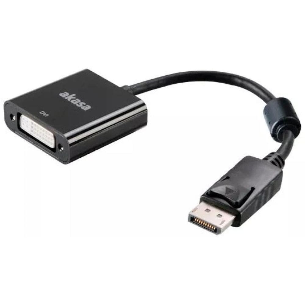 Conversor Adaptador Displayport Para Dvi Ativo Akasa