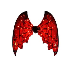 Fantasia de Asas de Dragão com LED e Música - Perfeita para Festas Temáticas, Halloween, Cosplay e Eventos Especiais