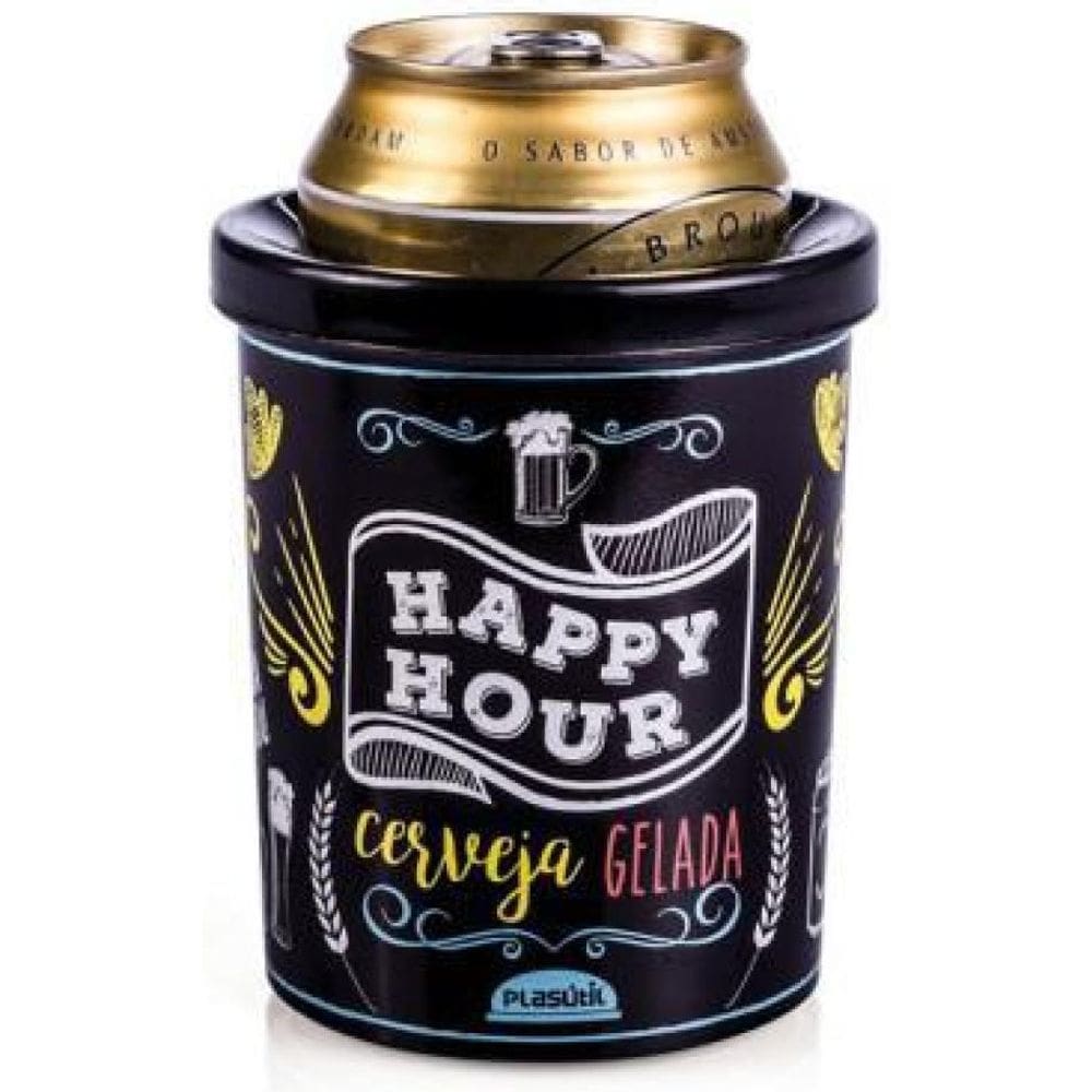 Porta Latas Plasútil Happy Hour