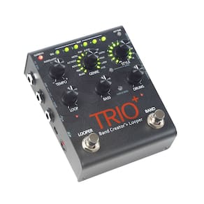 Pedal de Efeito para Guitarra Digitech Trio Plus com fonte