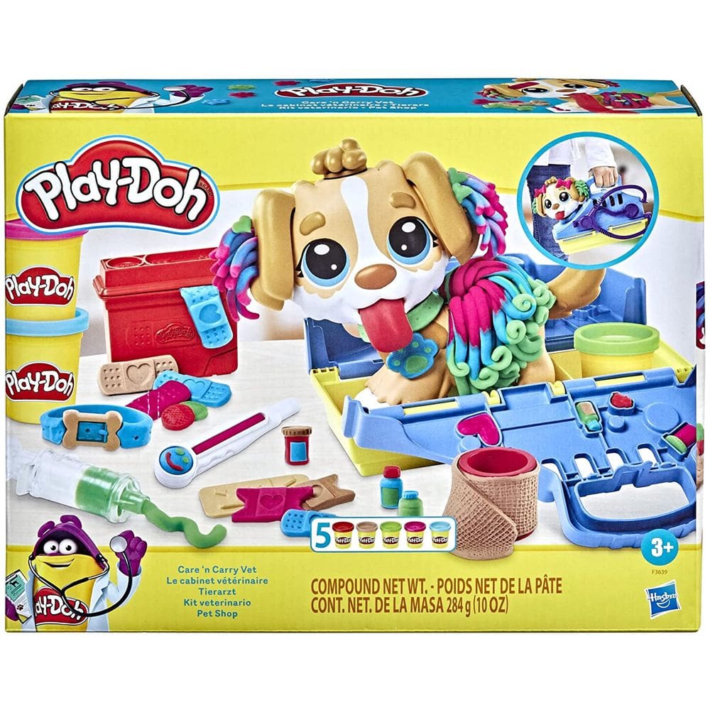 Conjunto Massinha Play-Doh Veterinário Pet Shop - Hasbro