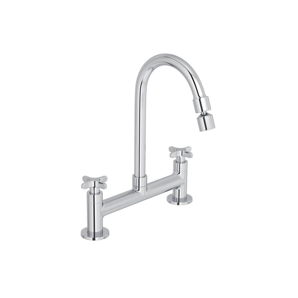 Misturador Flex Cromado 1256.C20 | Bica Móvel | 1/4 Volta