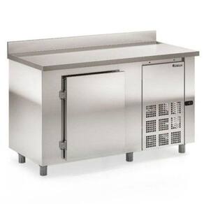 Balcão De Encosto Com 1 Porta Sem Pia Gbfe150 Gelopar Balcão 347 Litros Inox 110v