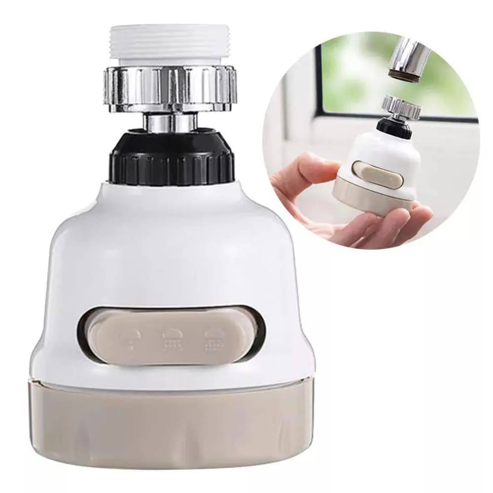 Arejador de Torneira Gourmet com 3 Jatos e Adaptador Chuveirinho