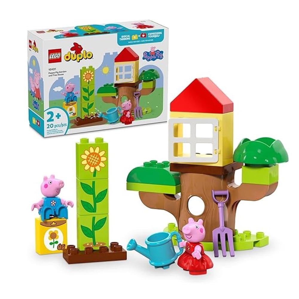 Lego Duplo Jardim e Casa na Árvore da Peppa Pig - 10431