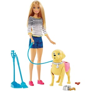 Barbie Family Barbie Passeio Com Cachor Mattel