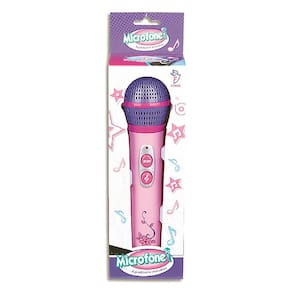 Microfone Infantil Rosa