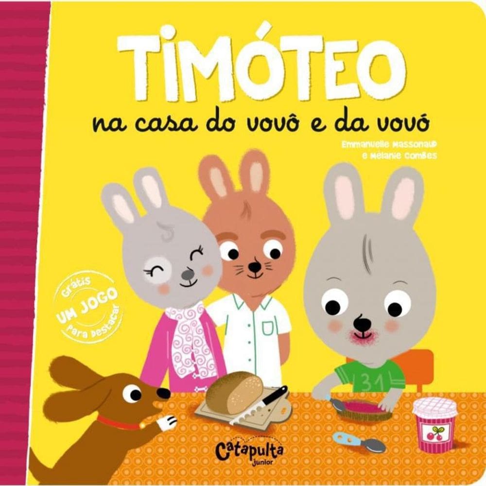 Livro Timóteo Na Casa Do Vovô E Da Vovó