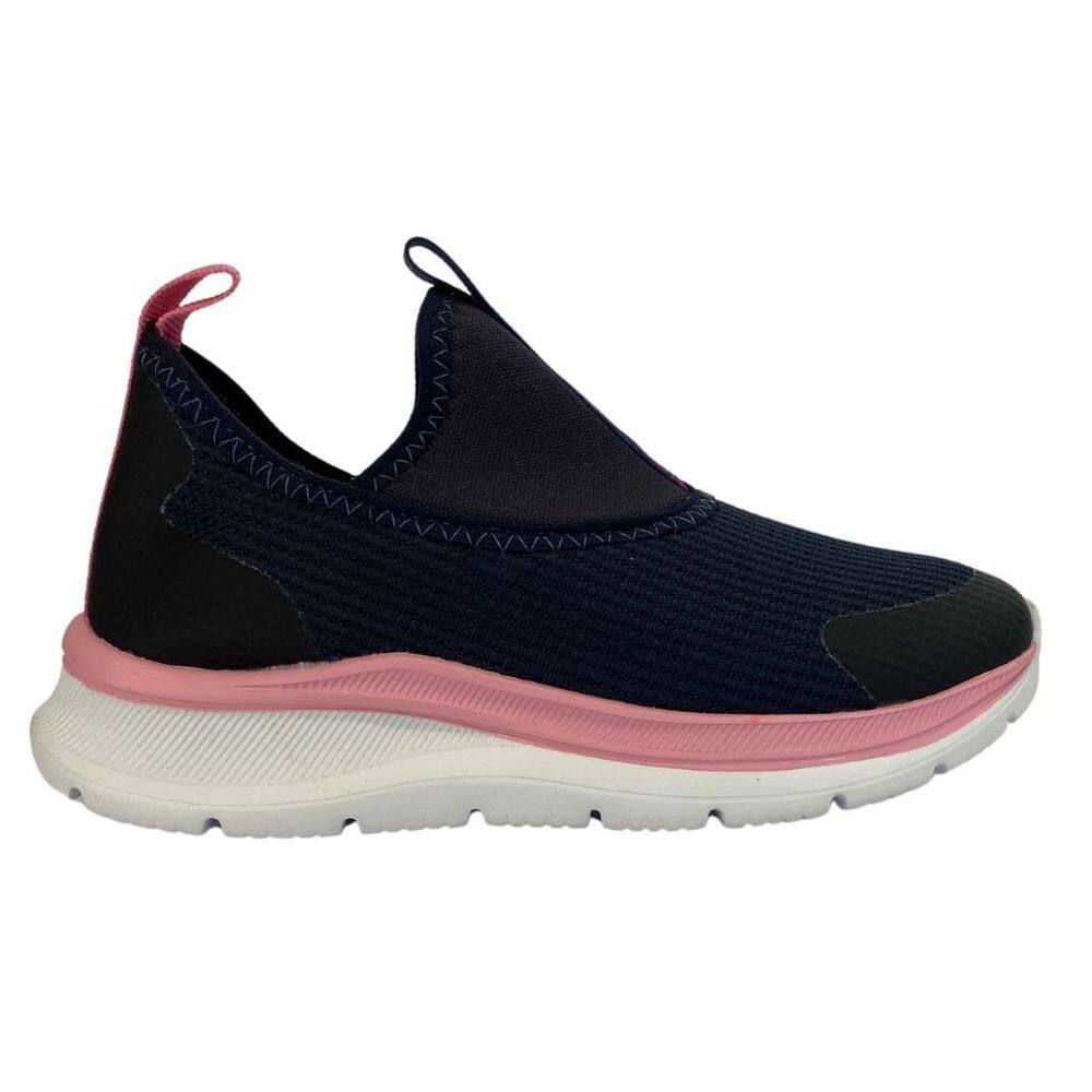 Tênis Klin Way Infantil Marinho/Rosa