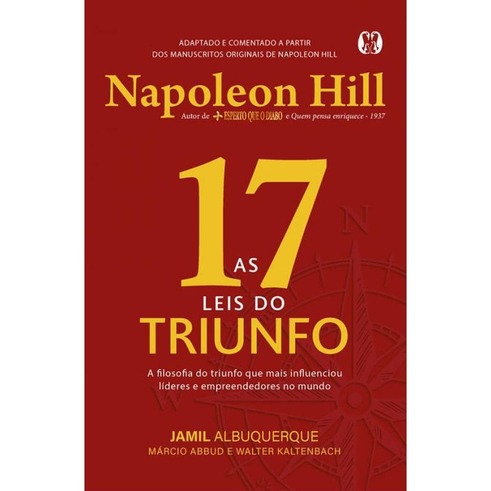Livro As 17 Leis Do Triunfo: A Filosofia Do Triunfo