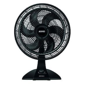 Ventilador de Mesa Arno Turbo Force 40cm VF49 Preto 110V