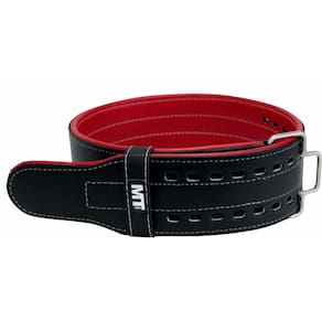 Cinturão Couro Ecológico Fivela MT Sports Powerlifting 10cm