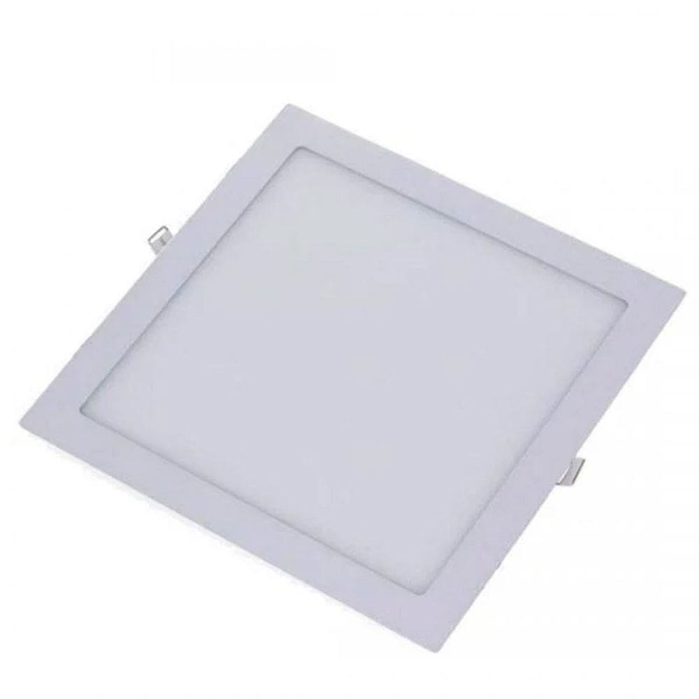 Painel Led Quadrado Embutir 24W 4000K Bivolt Foxlux