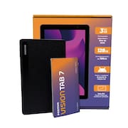 Tablet Positivo Vision TAB 7 3GB RAM 128GB Octa-Core Android 14 Go Wi-Fi - Tela 7” IPS – 3100mAh – Preto