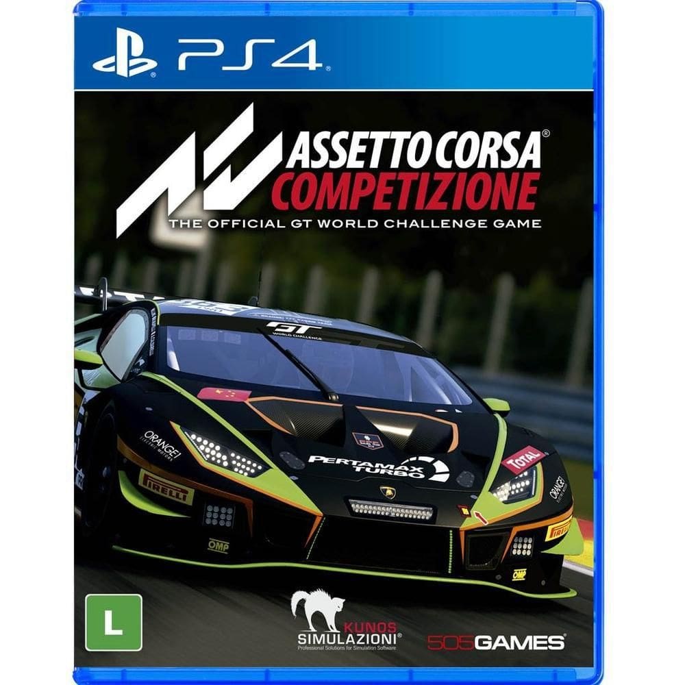 Jogo Ps4 Assetto Corsa Competizione