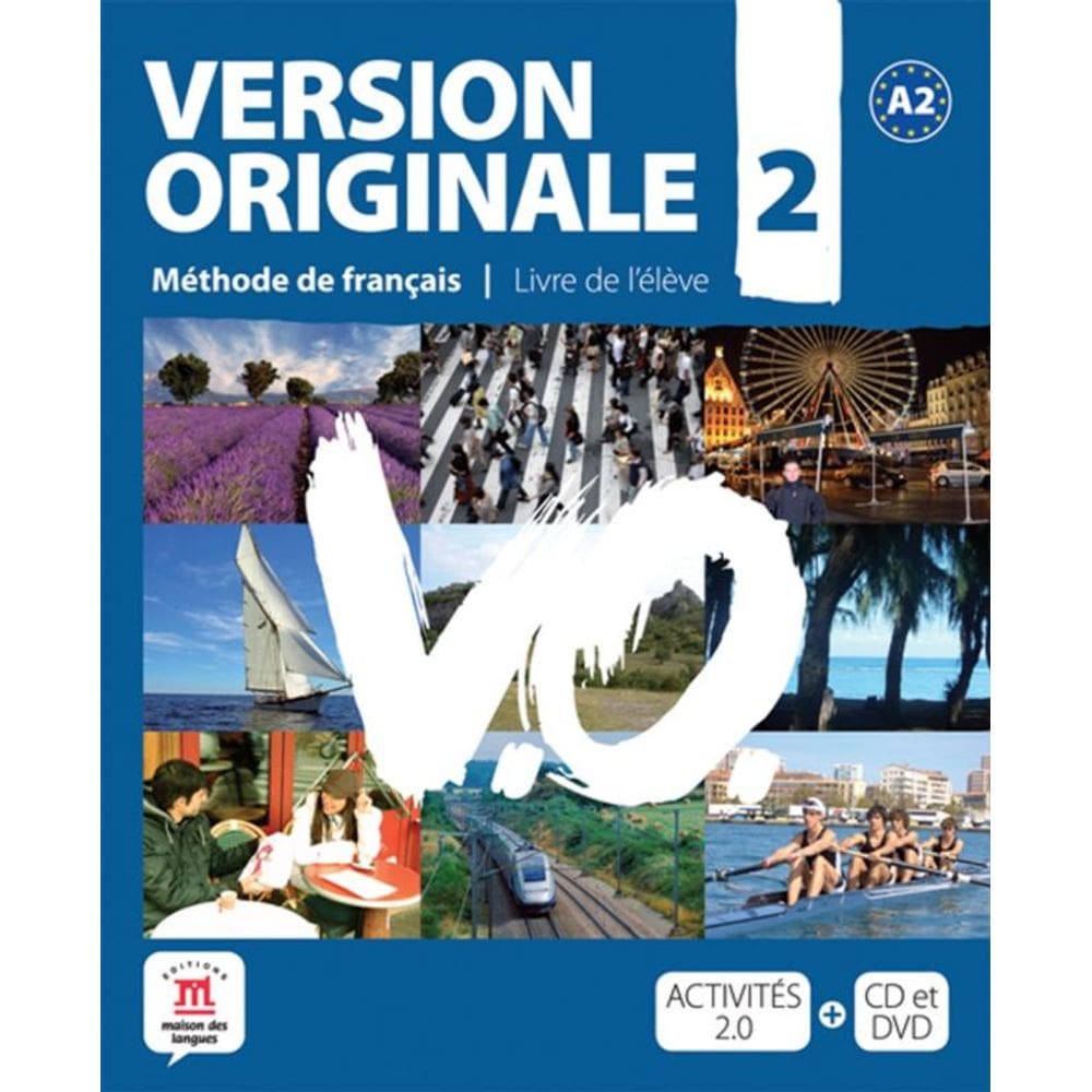 Version Originale 2 - Livre De LÉlève + Dvd + Cd - A2