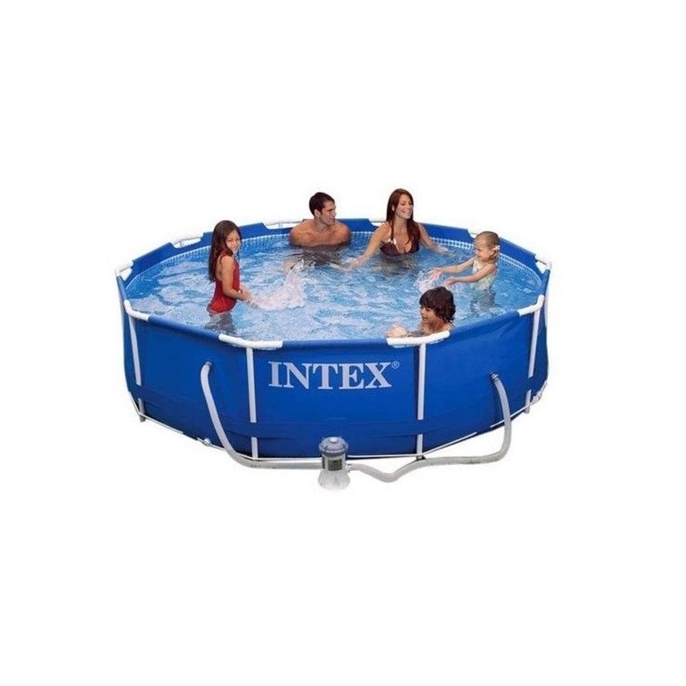 Piscina Estrutural Intex 4.485L Com Bomba Filtrante 220V