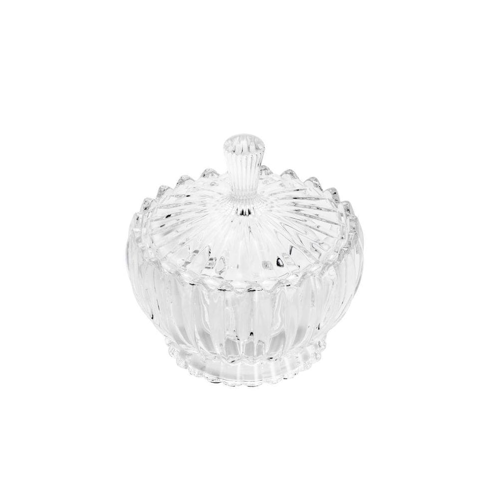 Potiche Decorativa Cristal Com Tampa Geneva 17X18Cm - Wolff