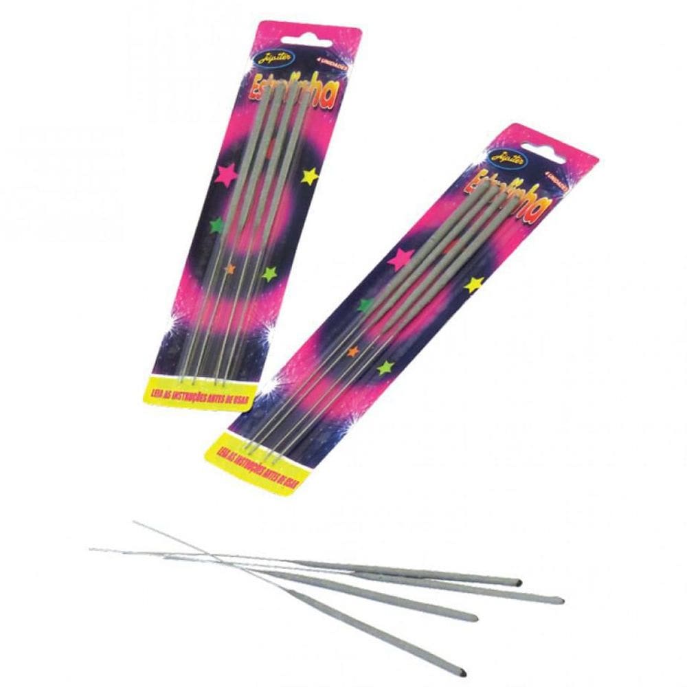 Vela Palito  Pacote Com 4