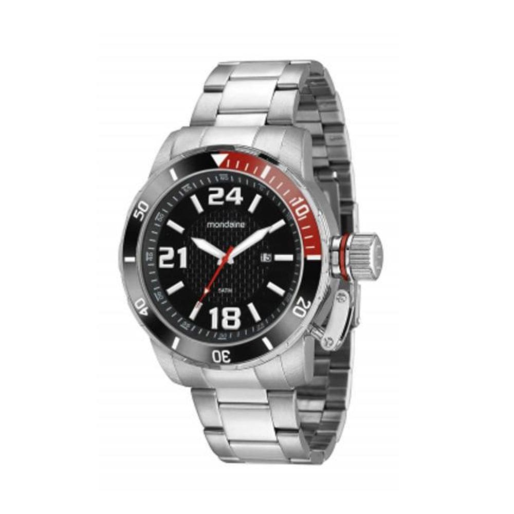 Relógio Mondaine Masculino Street Prata 99514G0Mvne2