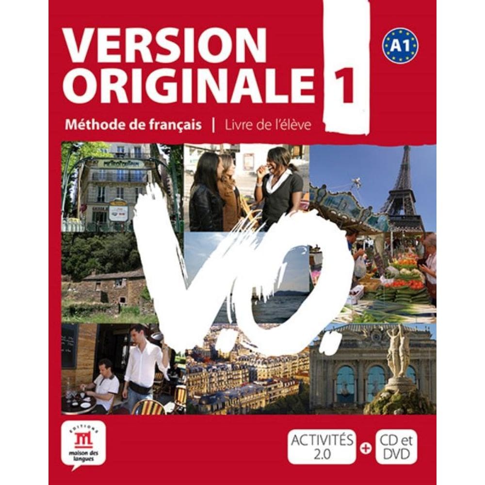 Version Originale 1 - Livre De LÉlève + Dvd + Cd 1 - A1