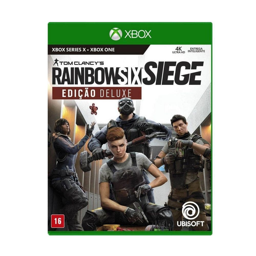 Jogo Midia Fisica Rainbow Six Siege Deluxe Xbox One Series X