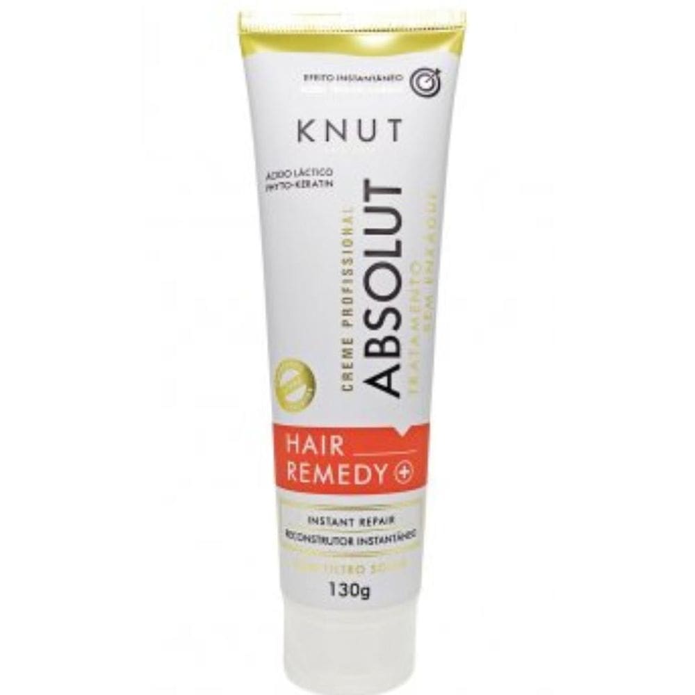 Creme Tratamento Knut Hair Remedy Absolut 130g - Reparação