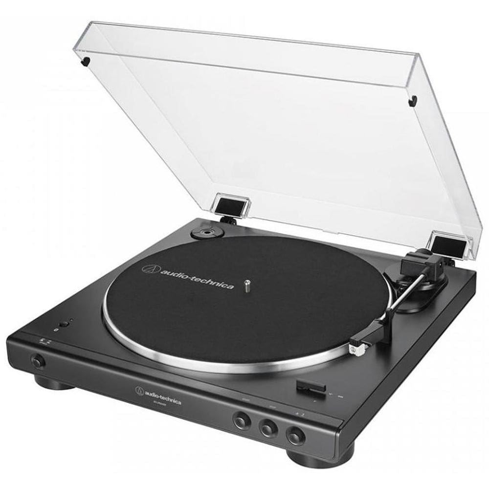 Toca-Discos Audio-Technica At-Lp60Xbt-Bk Bluetooth Preto