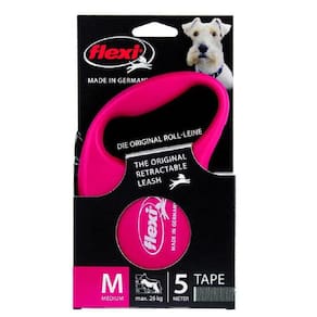 Guia Flexi Fun Fita Vermelho Tamanho:M P/ Cães Até 25Kg