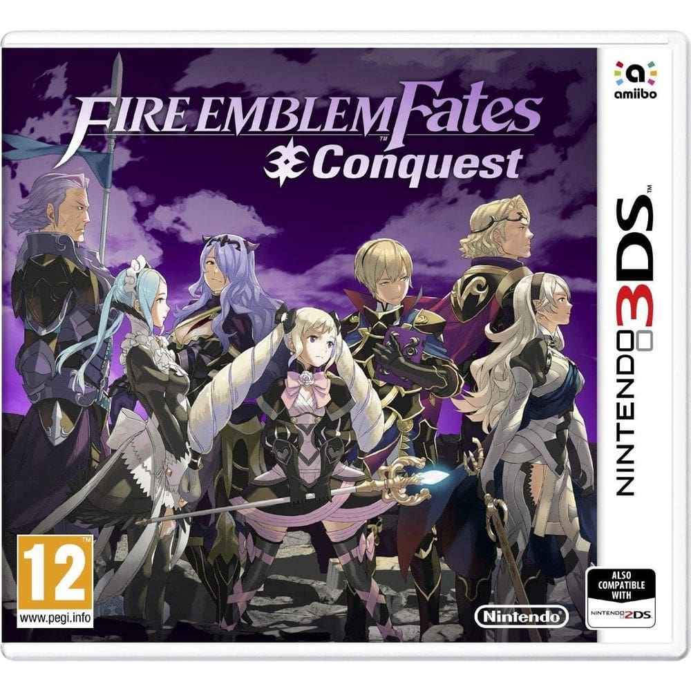 Jogo Nintendo 3Ds Fire Emblem - Fates: Conquest Novo Lacrado