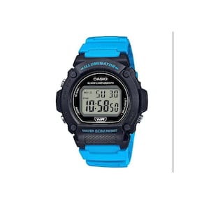 Relógio Casio W-219H-2A2VDF-SC Azul Resistente à Água