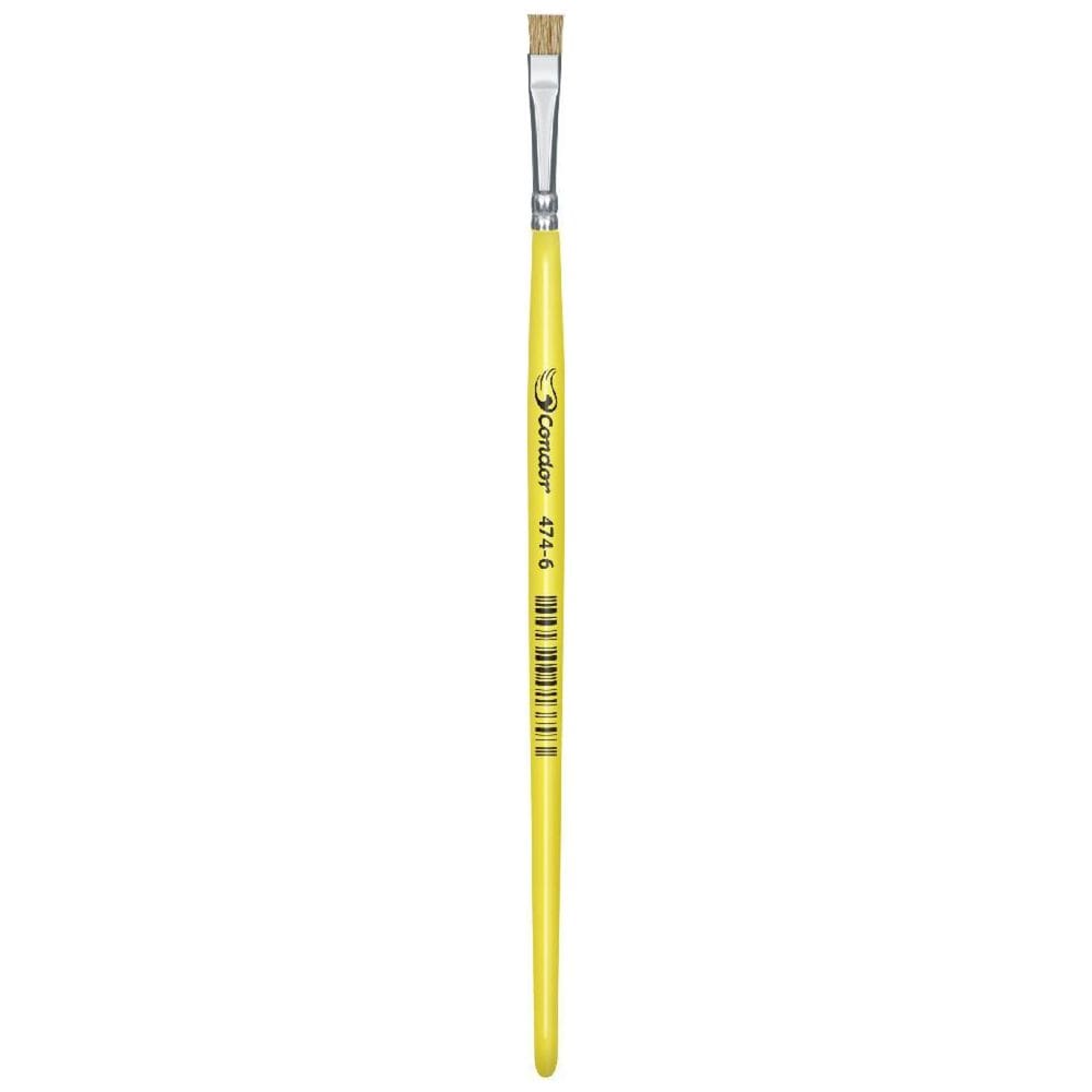 Pincel Chato Natural Condor 474 Nº 06